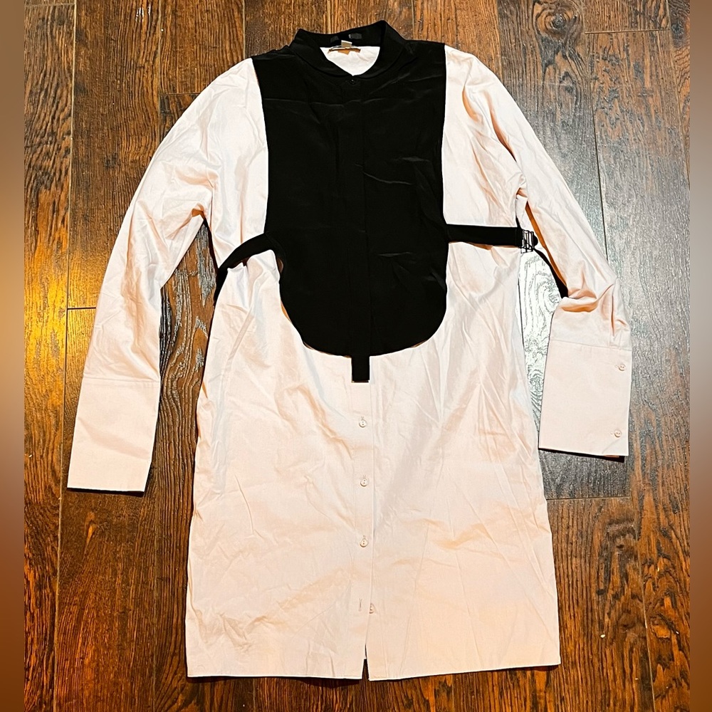 π²πΎπ Dress with detachable bib in dusty pink Size 4 - Picture 3 of 11
